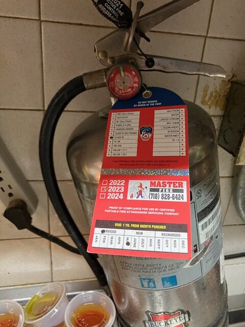 Master Fire Prevention Portable Fire Extinguisher Sales Service NYC Manhattan Brooklyn Bronx Queens All Classes 4